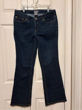 Ann Taylor Dark Blue Bootcut Jeans